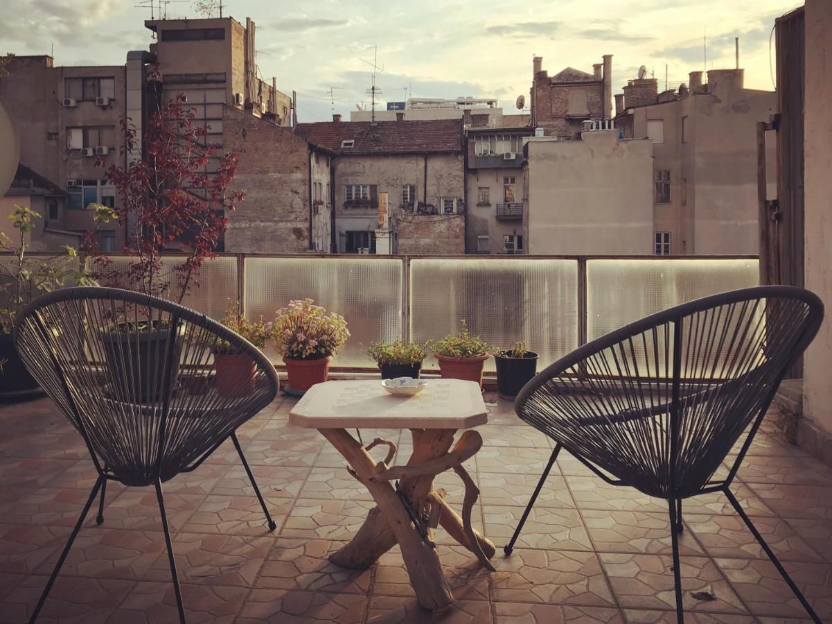 Apartment Atelje Downtown Belgrado Buitenkant foto